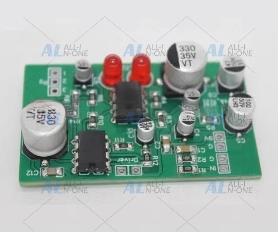Guitar modified infinite sustain circuit board driver board, infinite sustain module sustainer