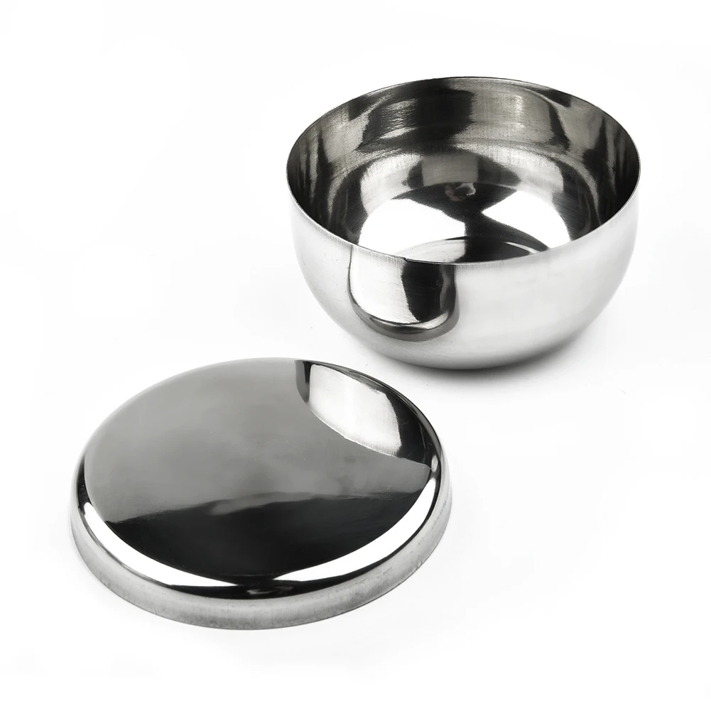 Tableware Bowl 1pc 65g Bowl Lid Capacity 170ml 320ml 420ml Cover Diameter 8.5cm 10.5cm 5cm Silver Single Layer