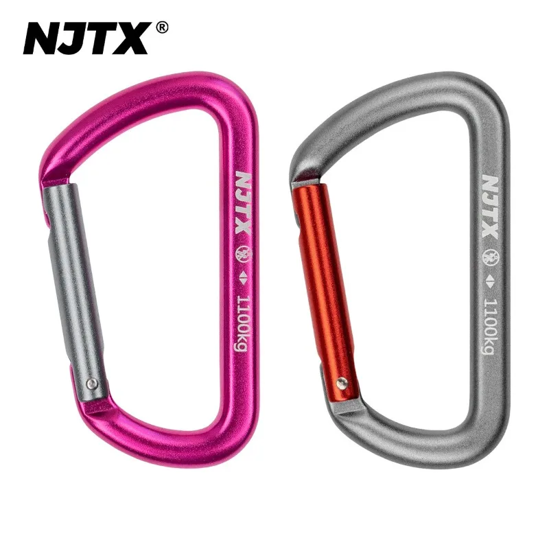 NJTX Quiet Adventure, Small Quick Hanging, Non-PPE Light Aluminum Alloy Quick Hanging Connection Auxiliary Equipment Equipment