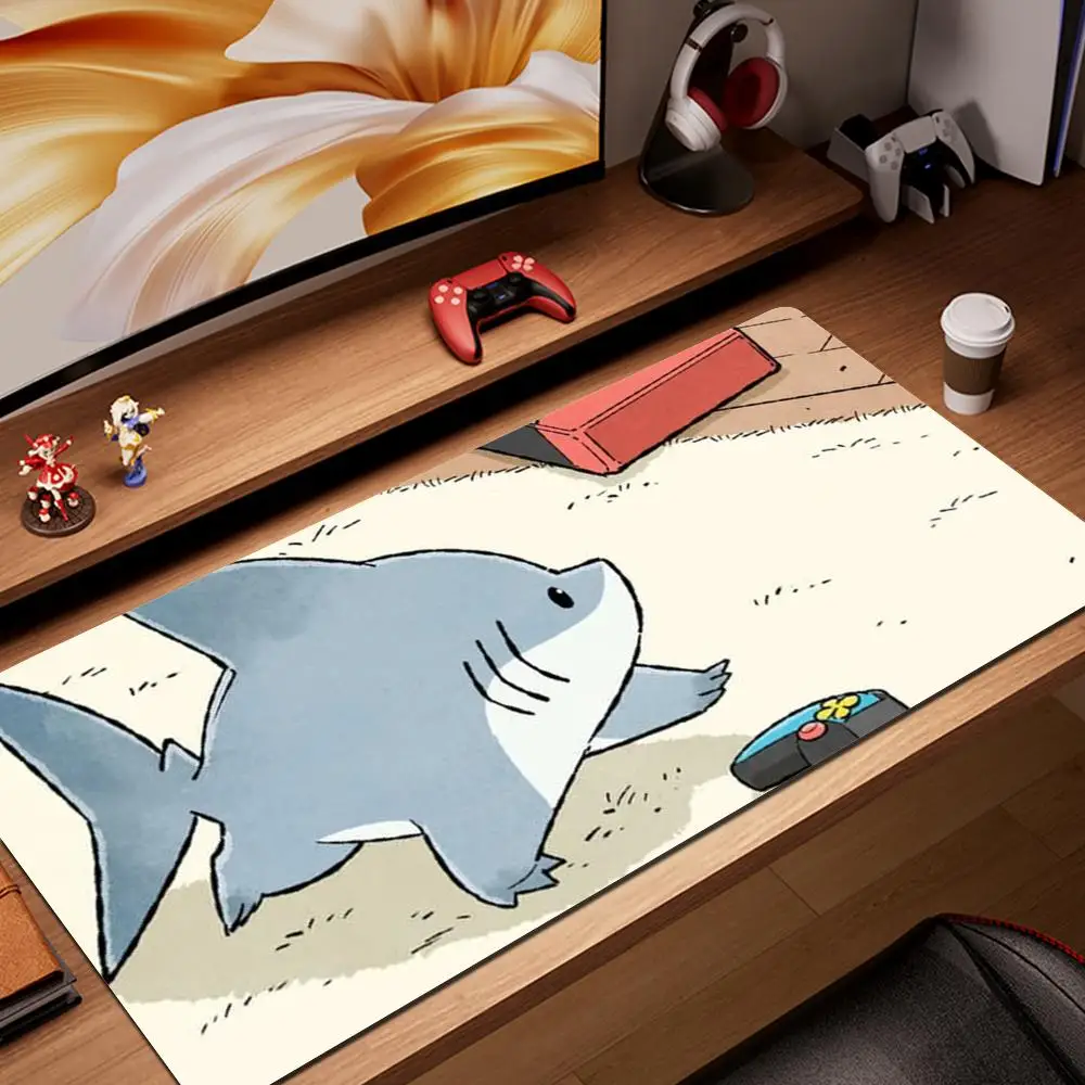 

Shark cartoon cartoon Mouse Pad asdjasodasdasd