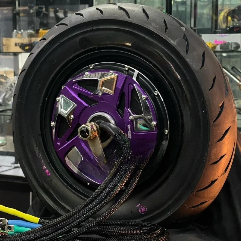 Split line Quanshun fourth-generation power-saving tiles 3000wp non-central motor Yuma high-power electric vehicle rear wheel