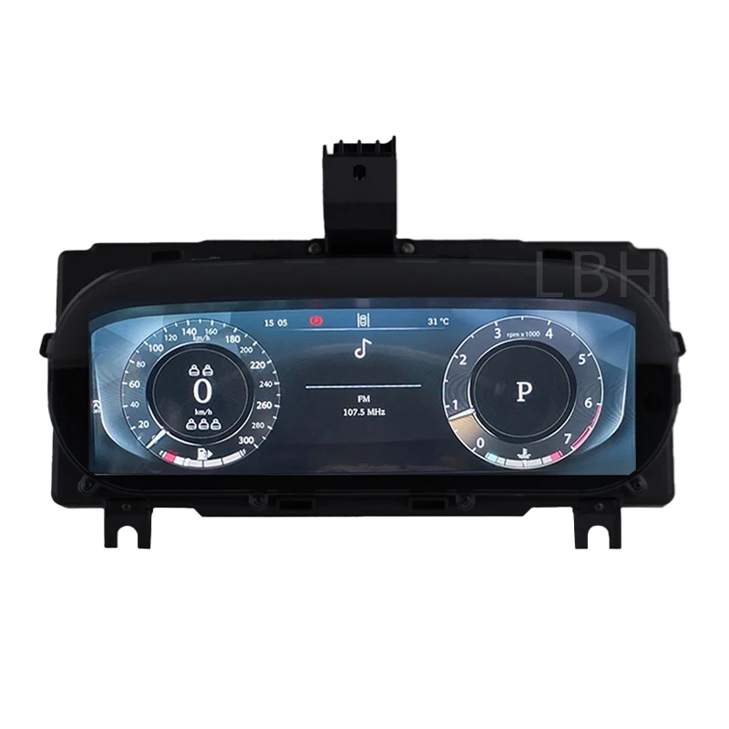 

1920*720 Auto 12.3" LCD Dashboard For Jaguar XE/F-PACE 2016-2020 Virtuele Cockpit Instrument Panel Speedometer Screen Tachometer