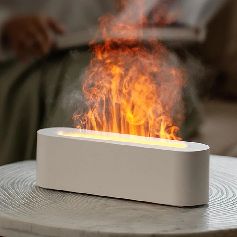 Диффузор эфирного масла, камин, пламя, ароматерапевтический диффузор, 150 мл, ультразвуковой увлажнитель прохладного тумана, диффузор для домашней комнаты Диффузор эфирного масла, камин, пламя, ароматерапевтический диффузор, 150 мл, ультразвуковой увлажнитель прохладного тумана, диффузор для домашней комнаты