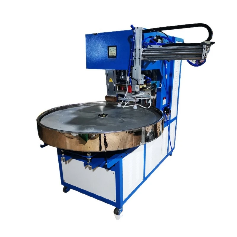 Automatic turntable type, welding machine/high frequency machine