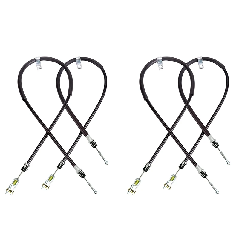 4X Brake Cable For Club Car Precedent 2008-Up,L+R Driver And Passenger Side,103528701 102557501 103528702 102557502