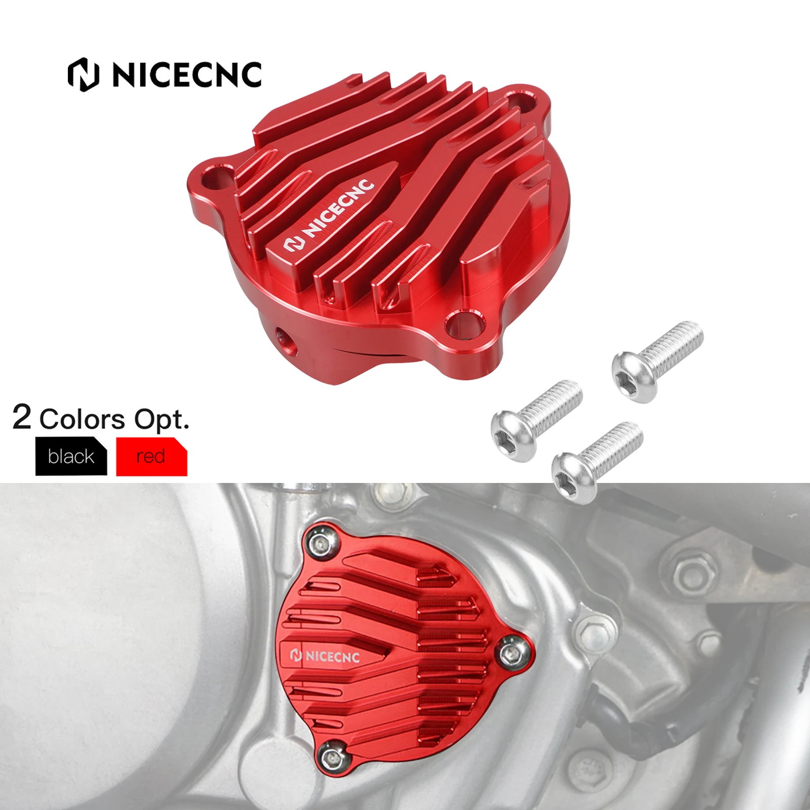 

NICECNC For Honda 1993-2025 XR650L XR 650L 650 L Motorcycle Engine Oil Filter Cover Cap Guard Aluminum 2024 2023 2022 2021 2020