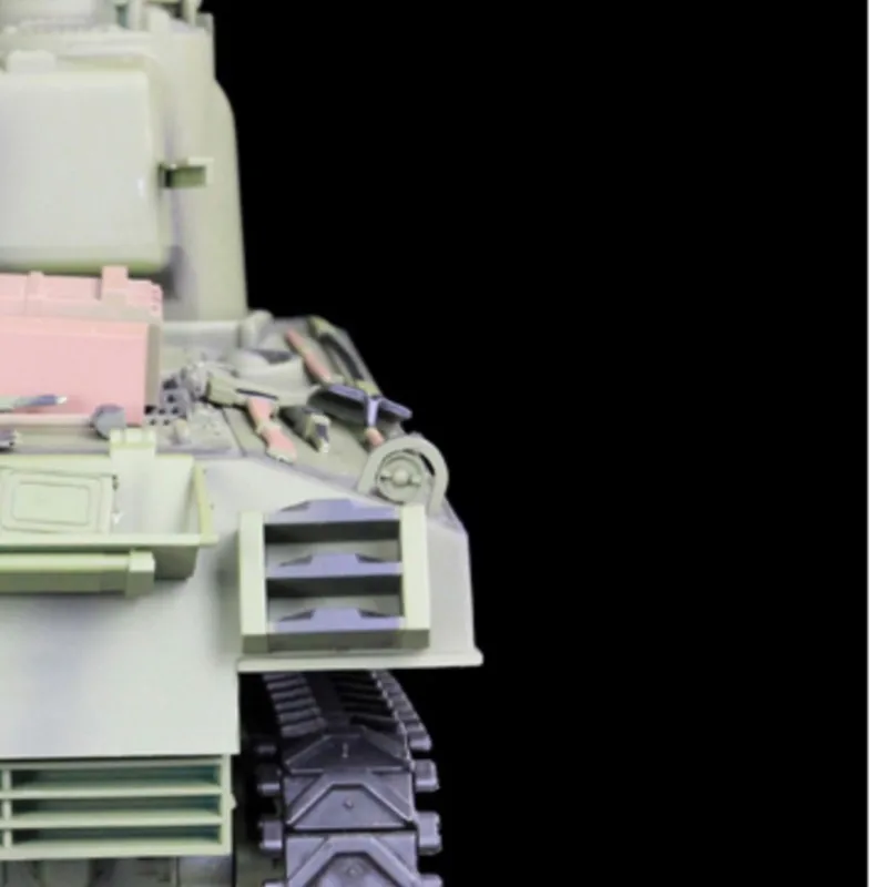 Toys HENG LONG 1/16 7.0 Plastic M4A3 Sherman 3898 360° Turret Barrel Recoil RC Tank TH17669-SMT4