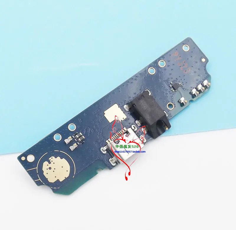 New Original OUKITEL WP19 USB Board Charge Base Plug Board With Headphone Jack Repair Replacement Accessories For OUKITEL WP19