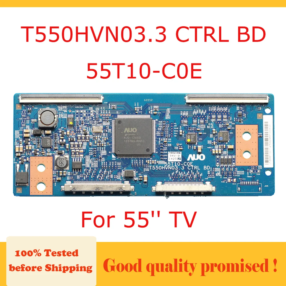 لوحة Tcon T550HVN03.3 CTRL BD 55T10-C0E 55''tv لوحة منطقية للتلفاز 55 بوصة اختبار احترافي شحن مجاني T550HVN03.3 55T10 C0E