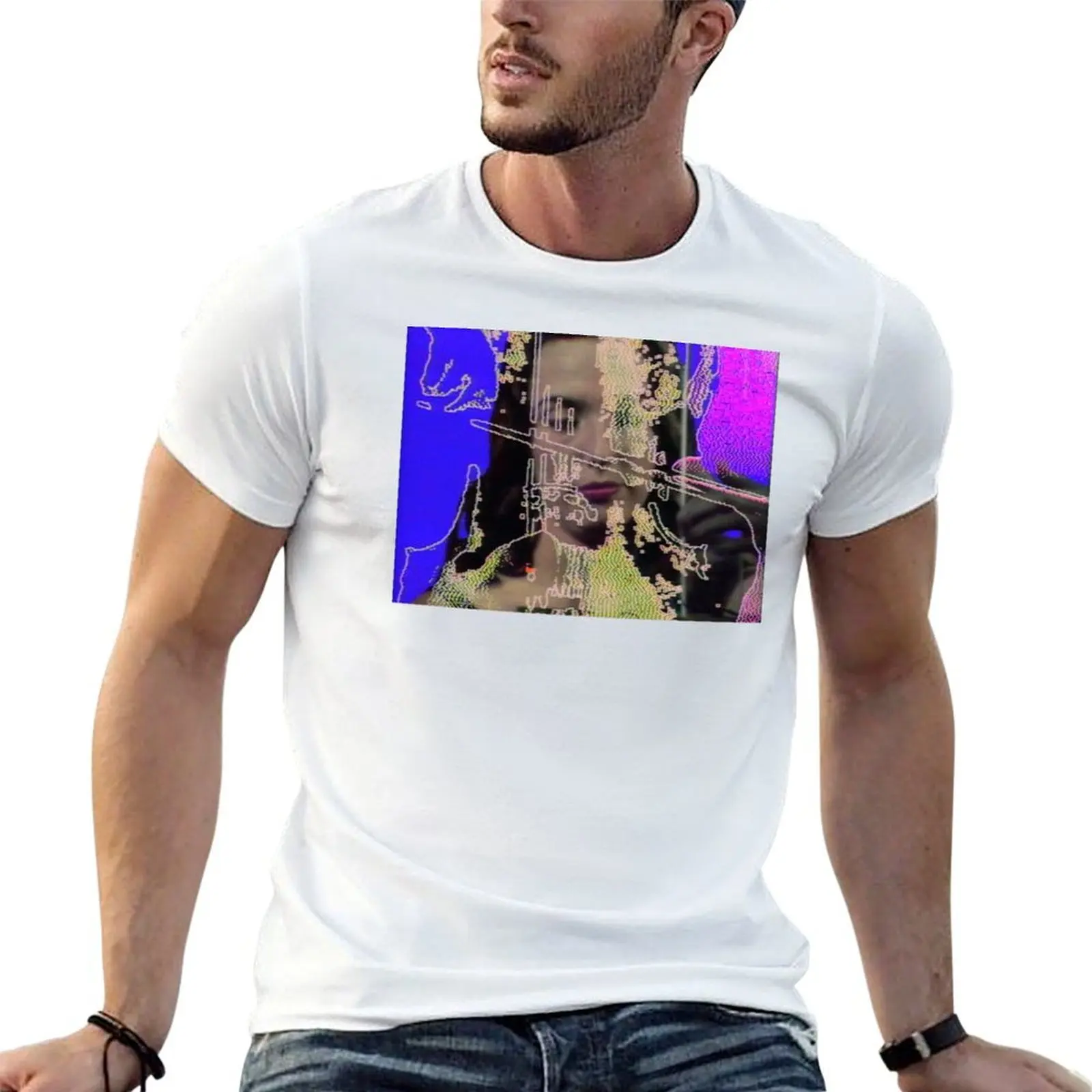 

Nam June Paik Video Art T-Shirt t shirts for man cotton man t shirt graphic T-Shirt