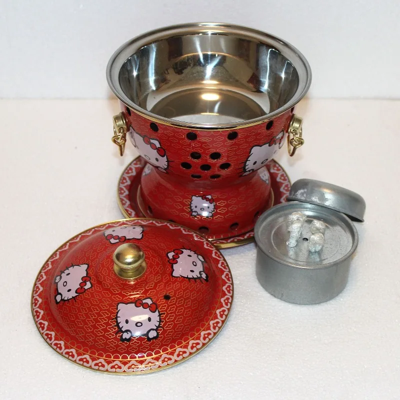 

Hello Kitty Pot Kawaii с принтом аниме мультфильм кухонные принадлежности женские аксессуары домашняя столовая вечерние украшения для рабочего стола оптовая продажа