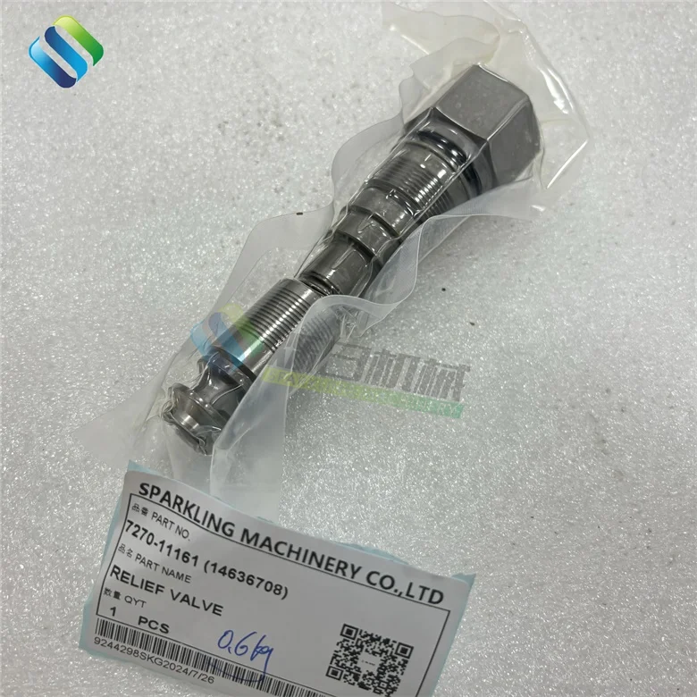 SA7270-30160 صمام الإغاثة الرئيسي للحفارة EC210B EC290B VOE14719829 قطع غيار ماكينات البناء #5