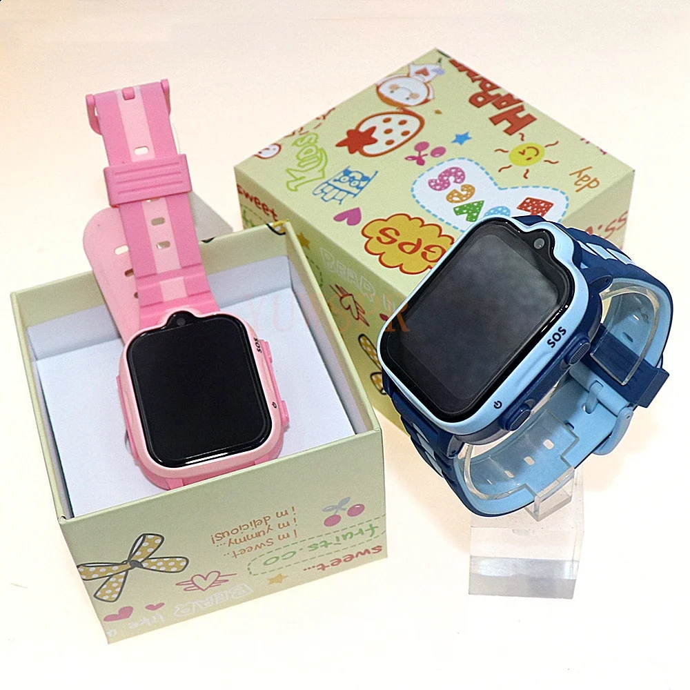 

K15H 4G Детские умные часы с GPS-позиционированием Симпатичные детские AGPS LBS SOS Смарт-часы с двойной камерой Водонепроницаемые студенческие музыкальные часы