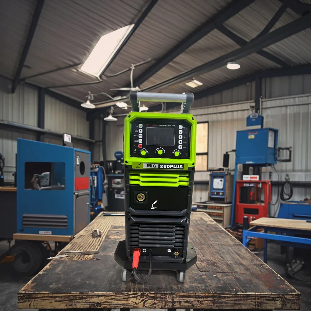 New Heavy Duty 280A Inverter MIG Welder IGBT Technology KindArc MIG-280G PLUS Model 85% Efficiency Water Cooling System For