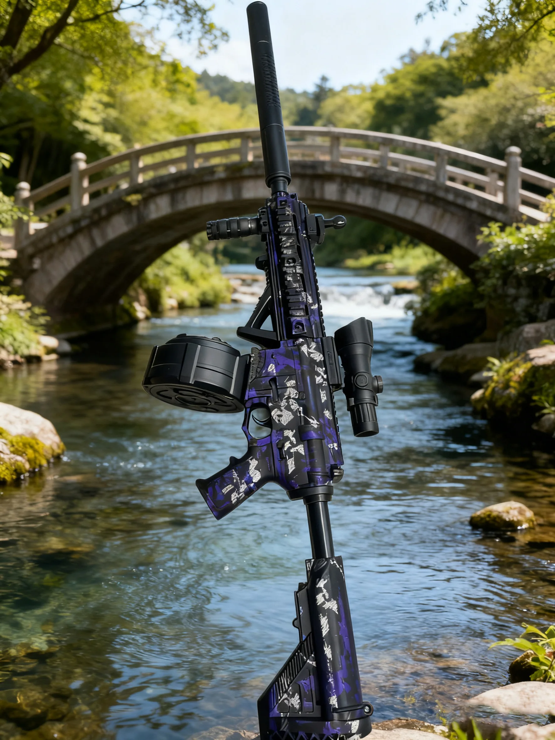 Pistolet Blasters à Gel M416, jouets, finition métallique à grande vitesse, boule de Gel électrique, cadeau d'anniversaire parfait pour les jeux en plein air