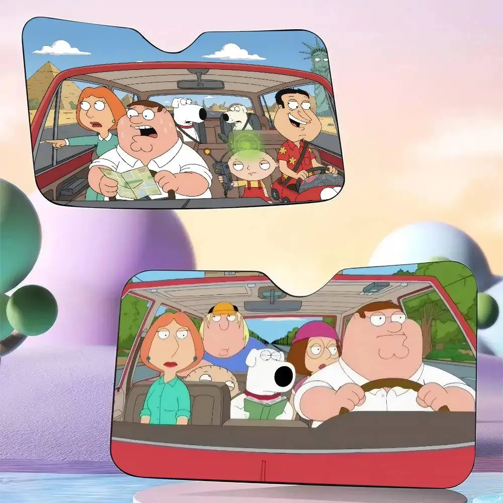 

Солнцезащитный козырек-накидка для автомобиля, универсальный, для Family Guy