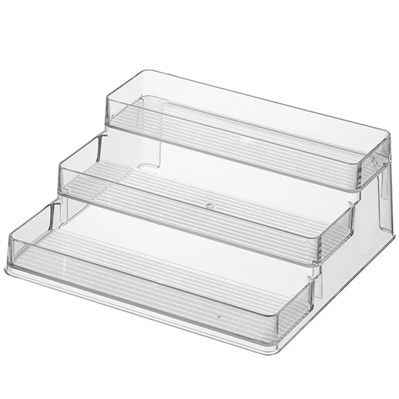 

Spice Rack Kitchen Pantry Step Shelf Cabinet Organizer, Spice And Food Kitchen Cabinet Pantry Shelf Seasoning Organizer