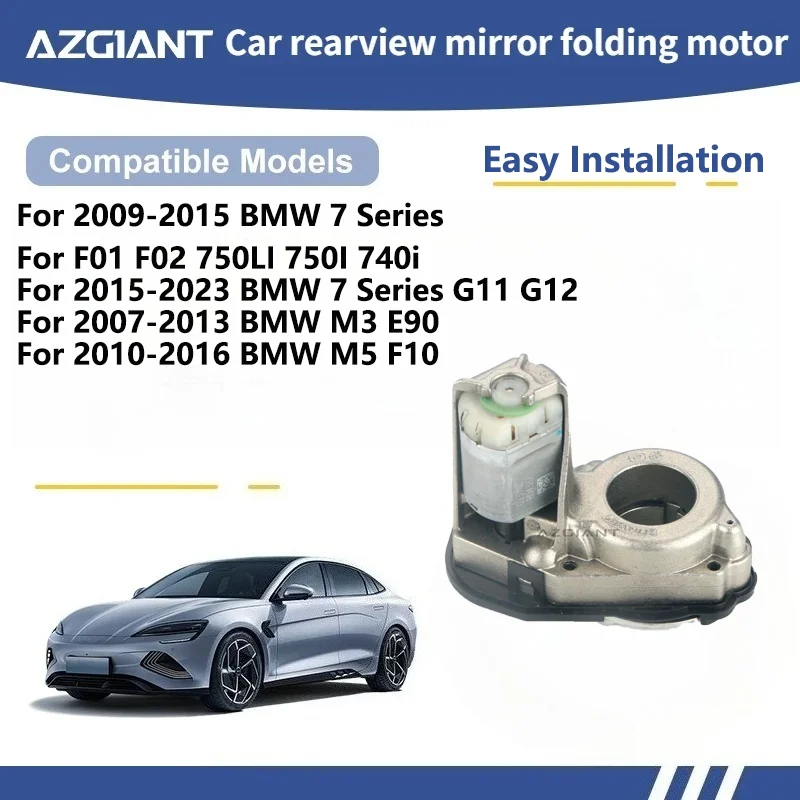 

AZGIANT For BMW 7 Series F01 F02 750LI 750I 740i/7 Series G11 G12/M3 E90/M5 F10 Car Wing Mirror Authentic Folding Motor Power