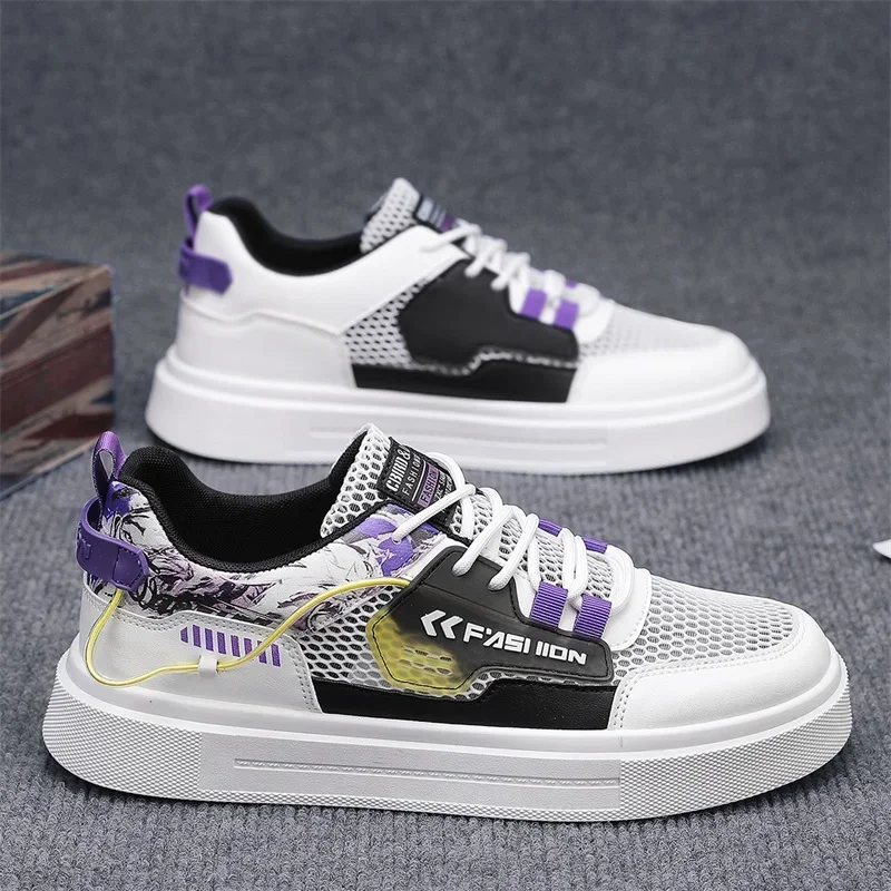 Sepatu Pria Sepatu Kets Kasual Bersirkulasi Platform Fashion Olahraga Lari Sepatu Desainer Mewah Musim Panas Tenis Hiking Luar Ruangan