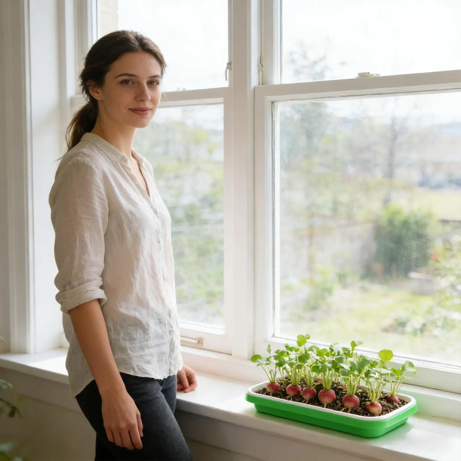 Sprouting Tray Soil-Free Seedling Sprouter With Drain Holes Plant Germination Propagation Trays For Kitchen Sprouts Flowers