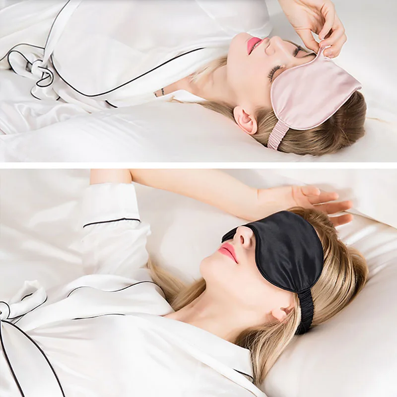 Maschera per gli occhi del sonno con cinghie regolabili, maschera per gli occhi del sonno, luce di blocco per ridurre gli occhi gonfi regalo