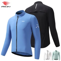 RION chaqueta de ciclismo ligera a prueba de viento cortavientos hombres ropa de bicicleta portátil UPF50 + Jersey de bicicleta abrigo otoño primavera 2025