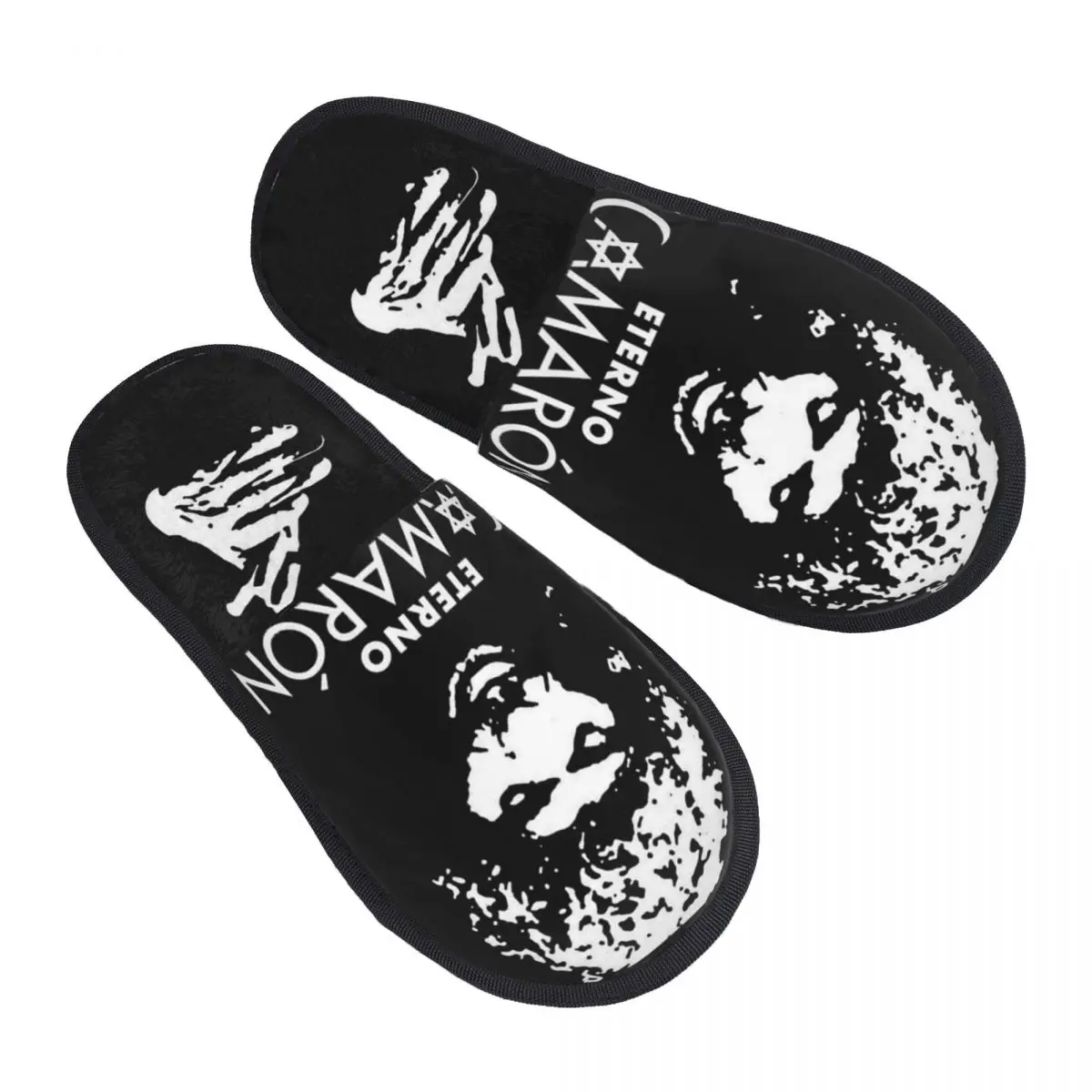 LinkinParks Band Bedroom Slippers with Memory Foam Slipper Gift for Unisex House Shoes with Anti-Skid Sole