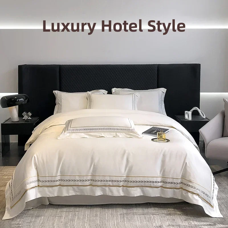 Y1 Home100% Egyptian Cotton Luxury Embroidery Hotel Style B…
