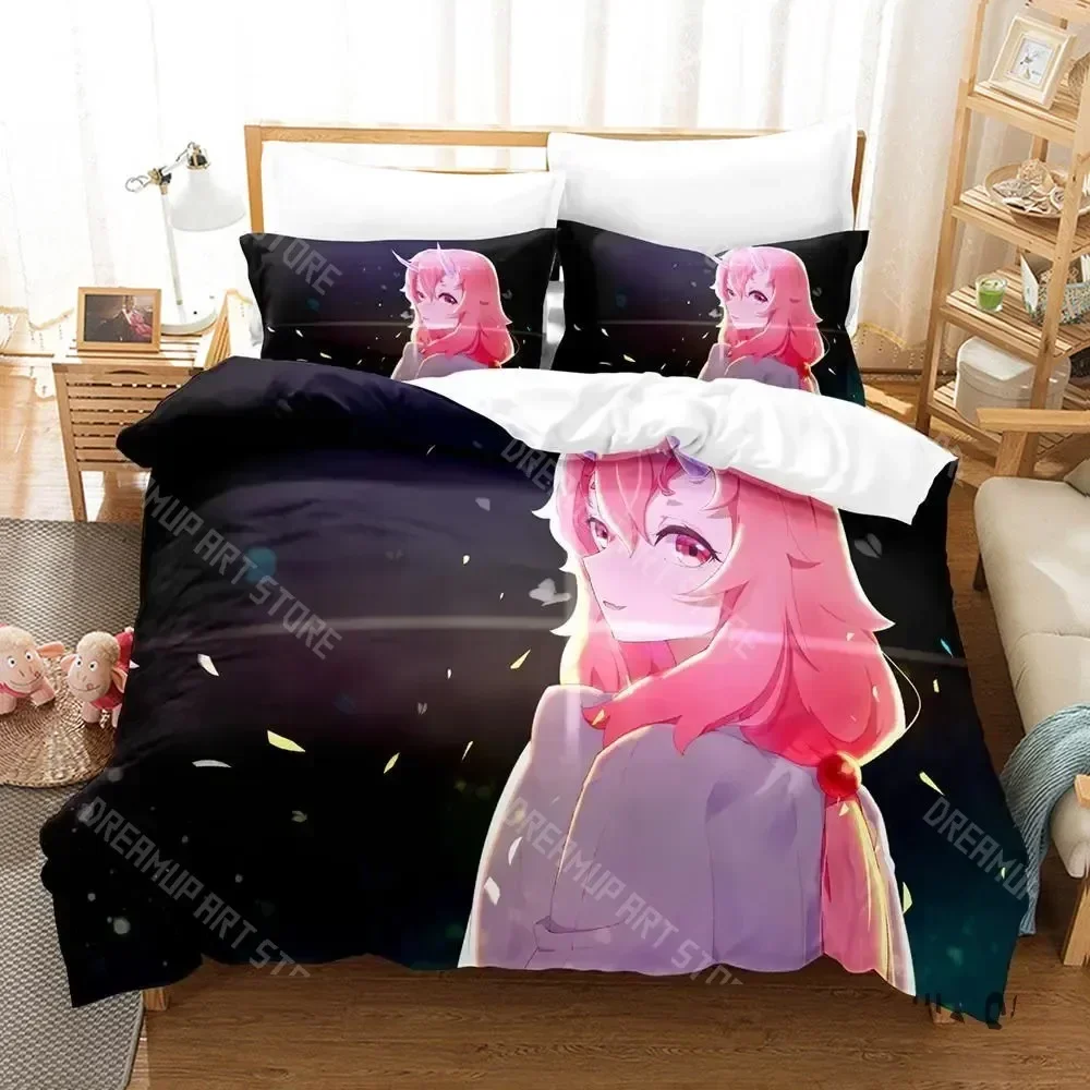 2026 Time I Got Reincarnated As A Slime Rimuru Tempest Bedding Set Single Twin Full Queen King Size Bed Set Adult Duvetcover Set