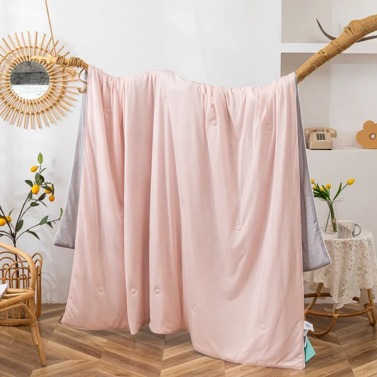 

Одноместное и двойное летнее тонкое одеяло из чистого хлопка, прохладная заготовка, моющиеся в машине, одеяла, одеяло, диван Cama