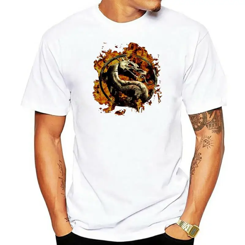 Mortal Kombat Dragon Fire Cool T Shirt Outfit Tee Shirt