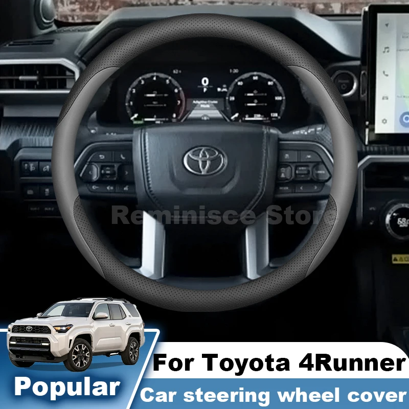 Ultra Thin Steering Wheel Cover For Toyota 4Runner Tacoma 2020 2021 2022 2023-2026 Non Slip Steering Wheel Cover Accessories