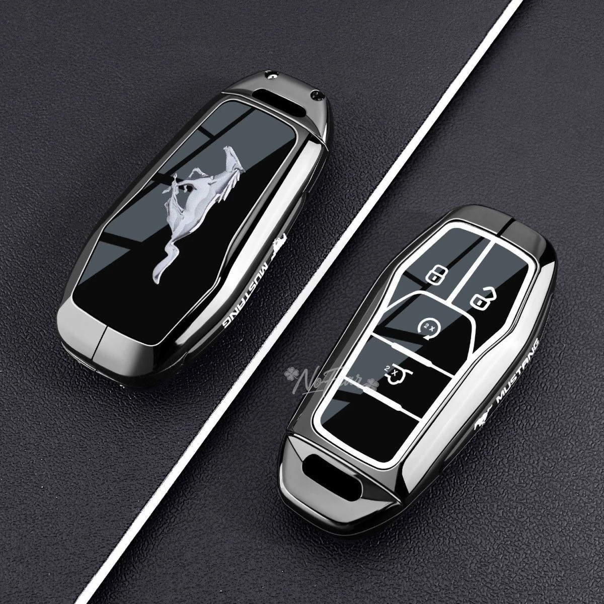 Zinc alloy Car Keychain Car Remote Key Cover Case Protector For Ford Fusion Mondeo Mustang F-150 Explorer Edge Auto Accessories view 3