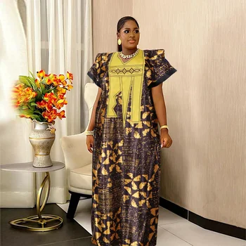 Sukienki afrykańskie dla kobiet tradycyjna odzież afrykańska Dashiki Ankara stroje suknia Abayas szata muzułmańska Kaftan długa sukienka Maxi 2025