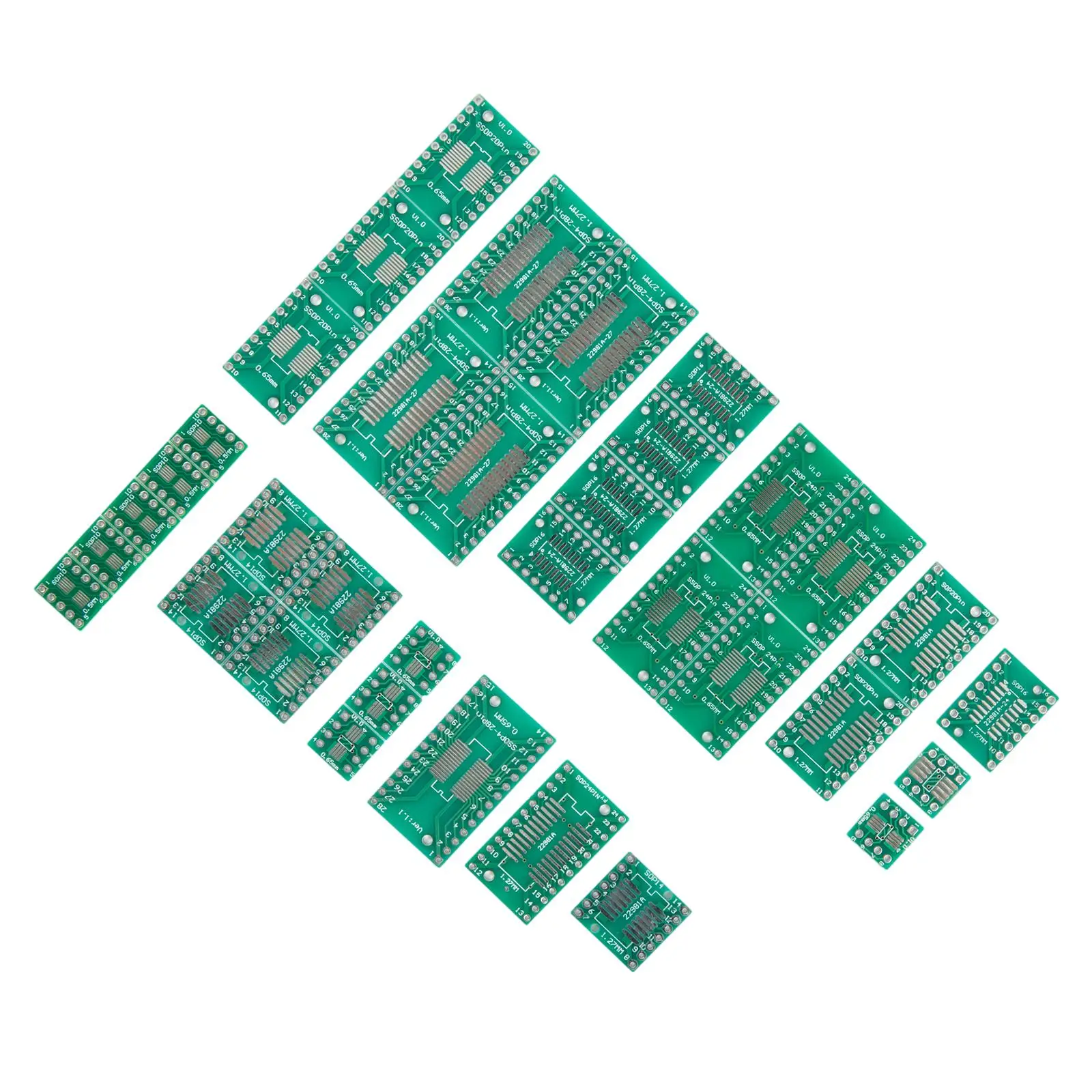 DIP PCB Board PCB Board Welding Breadboard Digital SOP24 Pin Table For Electrical Testing Accessories Brand New