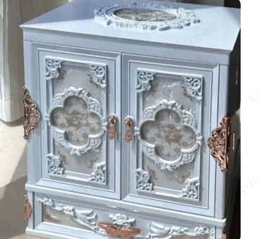 Butterfly Cloud Box Desktop Jewelry Empty Box Showcase Does Not Include Cosmetics Makeup Case