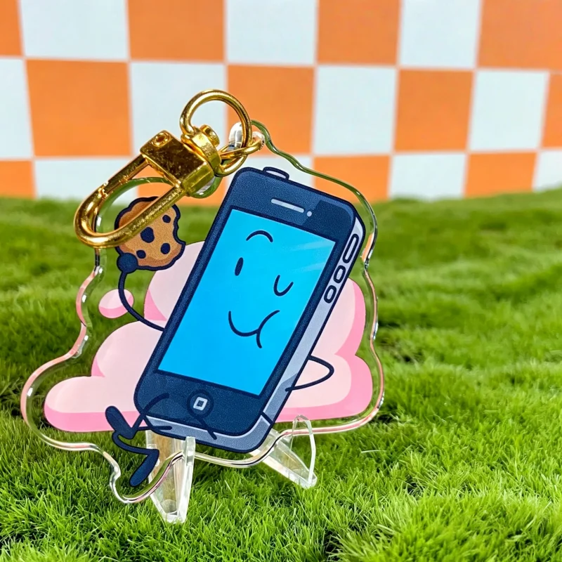 Me Phone4 INAnimate Insa nity Acrylic Keychain Cute Cartoon Pendant Bag Accessories Anime Gift