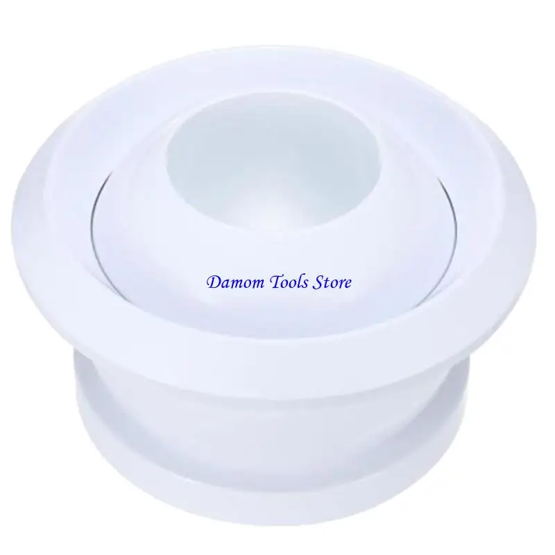 57BE Spherical Jet Vent  Round Exhaust Air Vent 360 Degree for Efficient Air Distribution In Offices Bathrooms & Living room