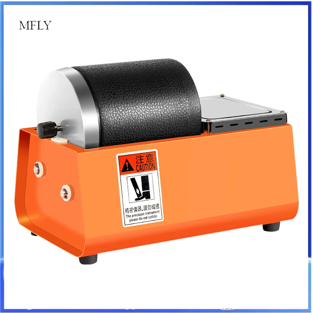 2.5KG Rock Rotary Tumbler Lapidary Machine Single Drum Beads Rock Stones Gold Silver Jewelry Jade Metal Polishing Machine