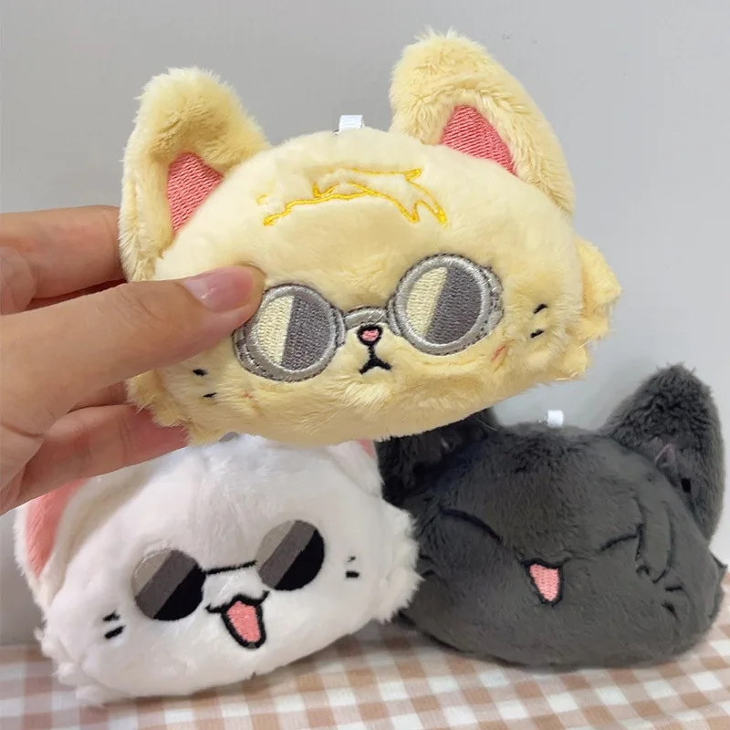 Anime Satoru Gojo Geto Suguru Nanami Kento Cosplay Key Chain Plush Stuffed Doll Keychains Bag Pendant Keyring Accessories