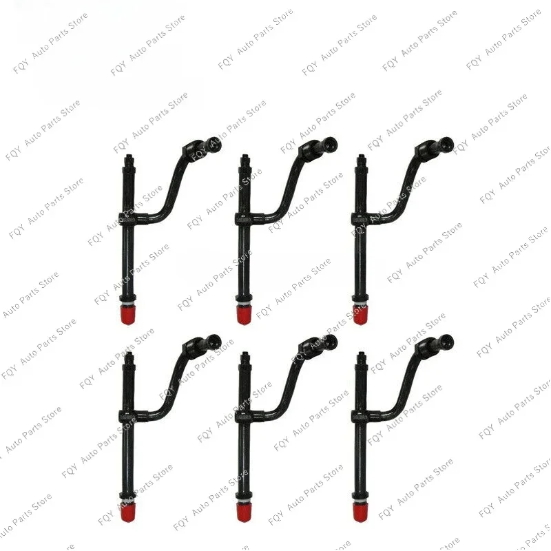 6PCS Fuel Injector 20494 AR50781 For John Deere 4000 4010 4020 4040 6600 7700 500C