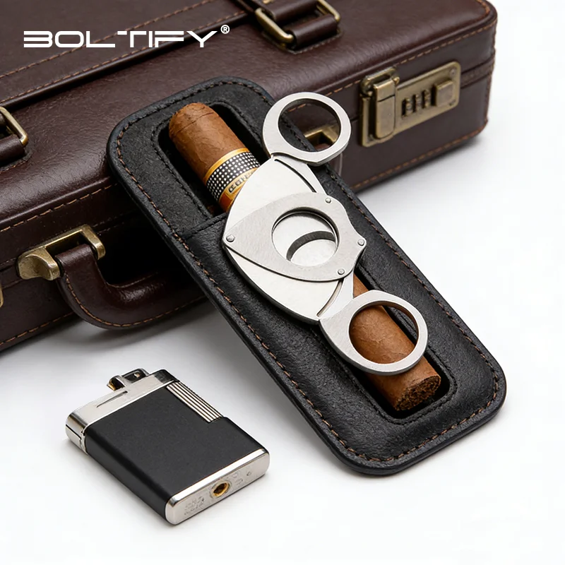 

2026 New Cigar Cutter Knife Pocket Cutter Scissors Zigarre Semi Cigar Knife Scissors Smoking Cigar Guillotine Cutter Scissors