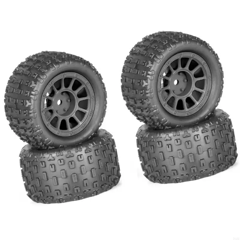 

76HF Remote Control Model Rubber Wheel Tires for Car Toy Crawlers Collection Kits for Crawlers Tires Toy Car Accessories