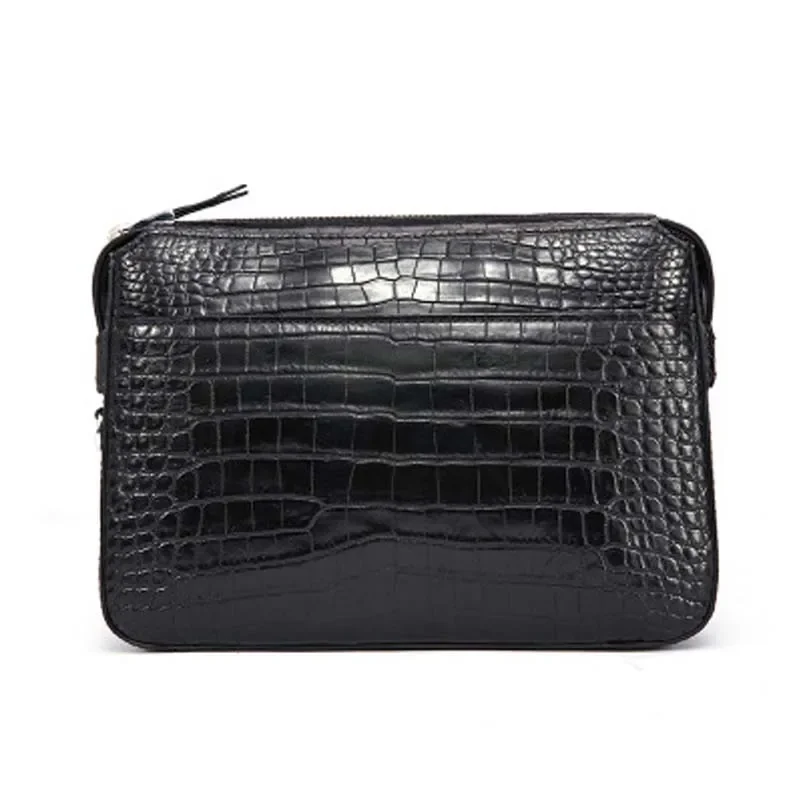 yuee crocodile bag male No stitching men wallet business men clutch