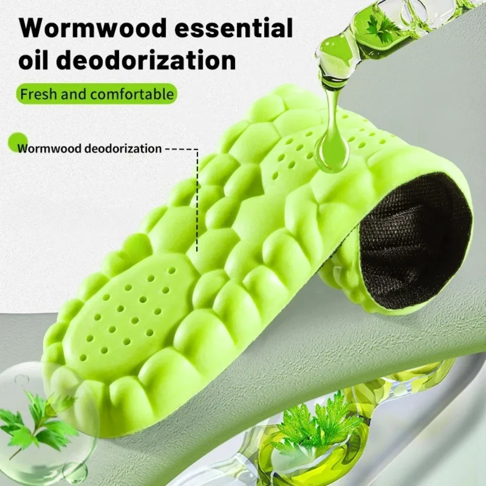 4D Sport Binnenzool Super Zachte Schoenen Zool Pads voor Voeten Schokabsorptie Manden Schoenzool Steunzool Orthopedische Inserts