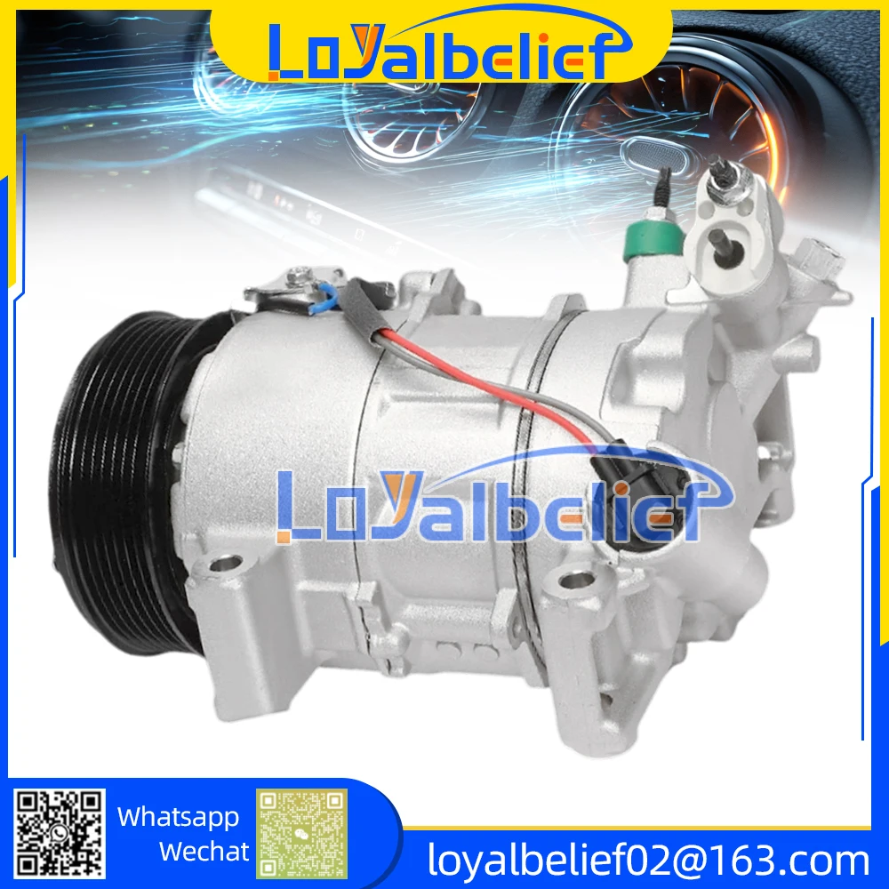 Compressor AC para 2023 -2024 HONDA HR-V Uniq Sport Utility 4 portas 2.0L 447250-9152 38810-64S-A01 3881064SA01 MC447250-9152