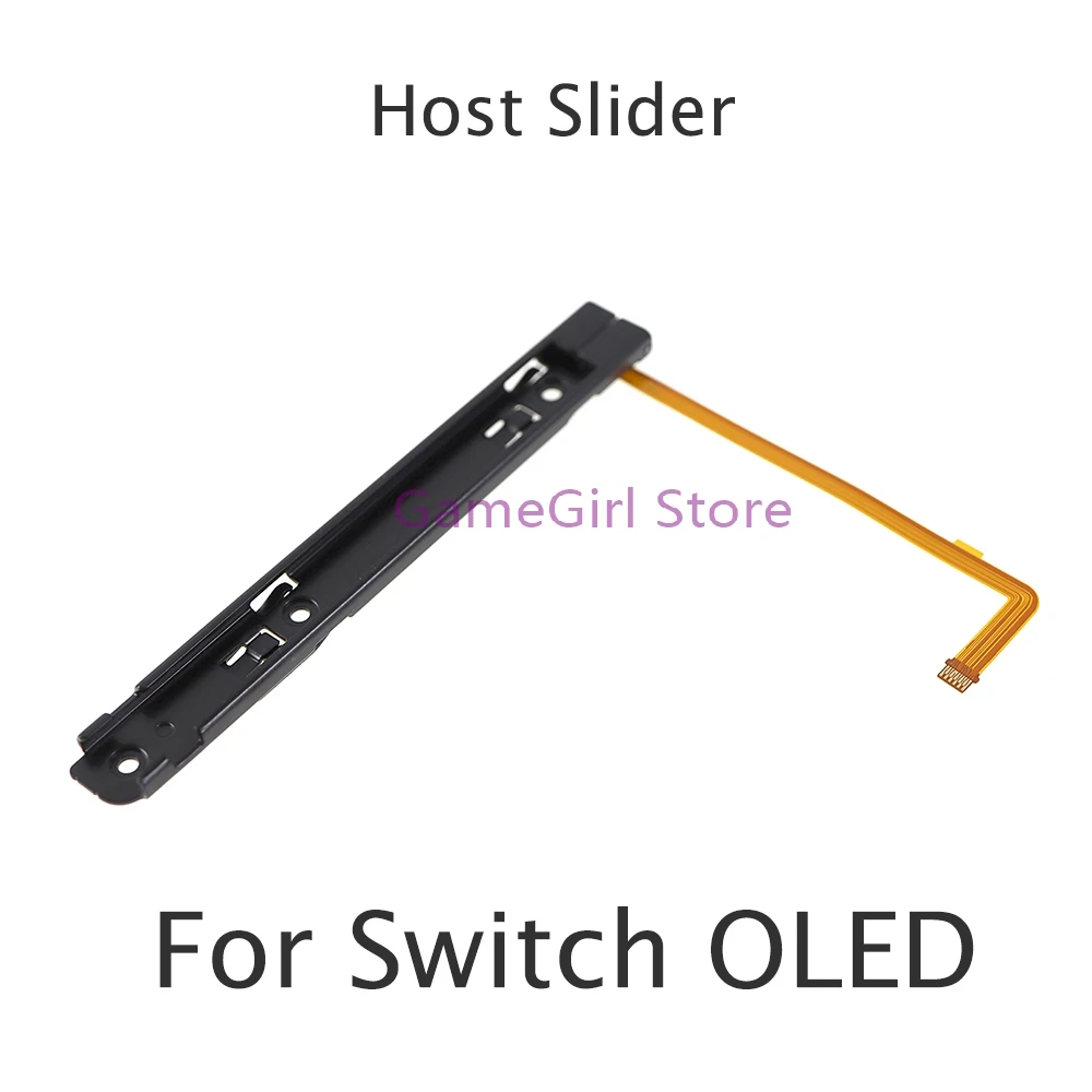 1pc Left and Right L R Slideway Slider Sliding Rail with Flex Cable For Nintendo Switch Oled Console Replacement