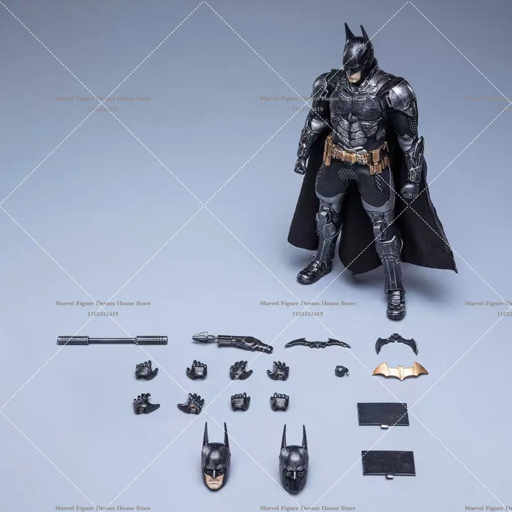 In Stock EX002 1/12 Scale Collectible Black Cyber Knight Night Floating Batman 6inch Full Set Action Figure Model Toys