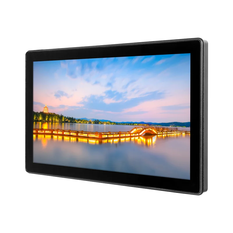 15.6 inch Open Frame Touch Screen All in One Computer PC Tablet Capacitive Touch Panel PC Wall Mount LCD Display Monitor