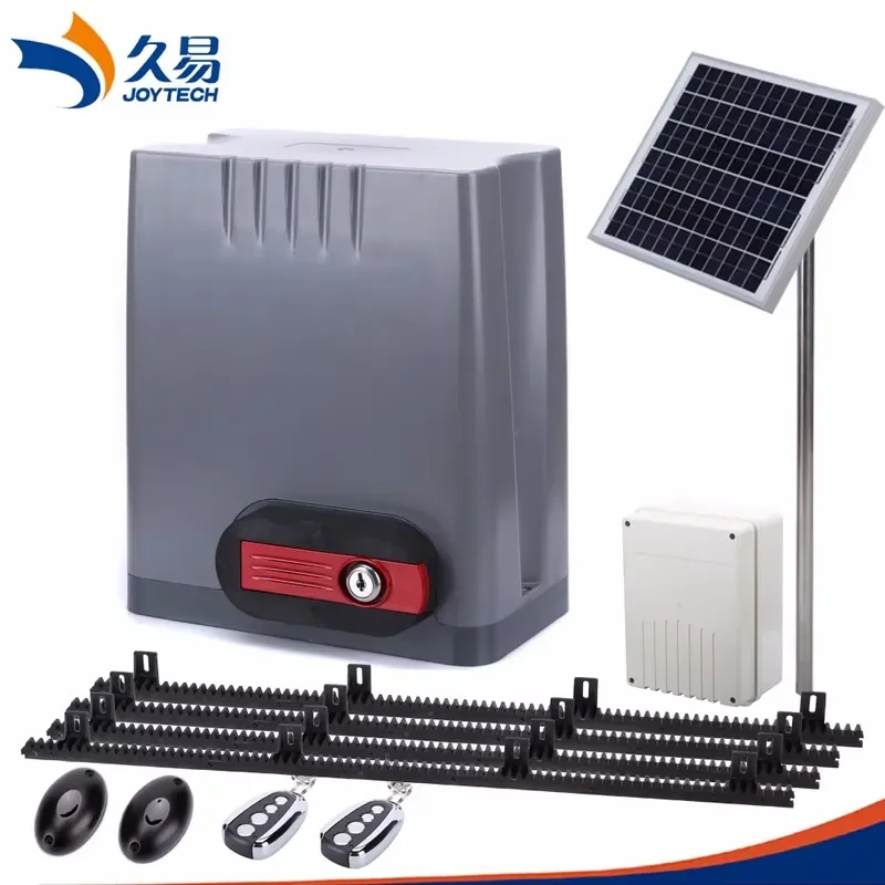 Electric Gate Control Sliding Gate Motor DKC500DC/DKC800DC Sliding Gate Opener with Solar Power System